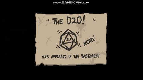 binding of isaac d20|how to unlock d20.